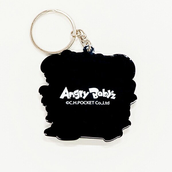 angrybabyz アンベビ ラバーストラップ スパイク キーホルダー
