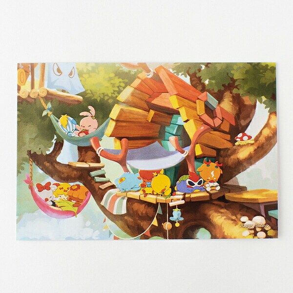 angrybabyz アンベビ ポスカ お昼寝 ハガキ 文具