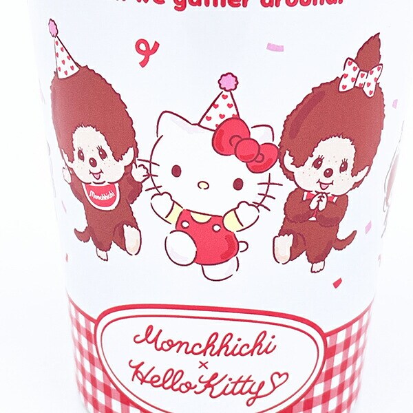 モンチッチ ×サンリオキャラクターズ 2WAY真空二重タンブラー(M) パーティー コップ ランチ Sanrio
