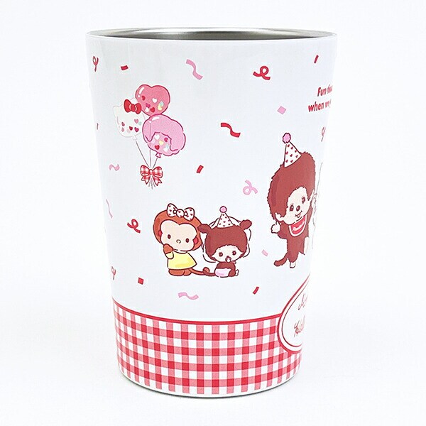 モンチッチ ×サンリオキャラクターズ 2WAY真空二重タンブラー(M) パーティー コップ ランチ Sanrio