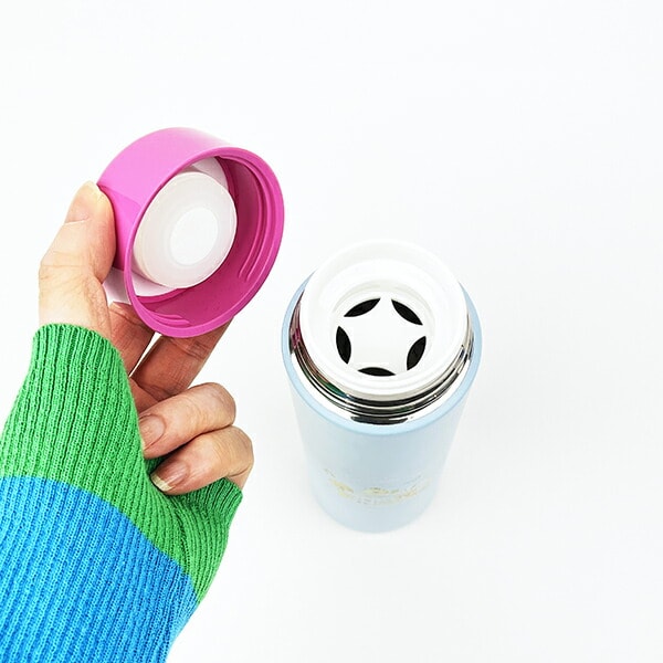 ほわころくらぶ ステンレスボトル 480ml ドーナツ ランチ コップ 水筒