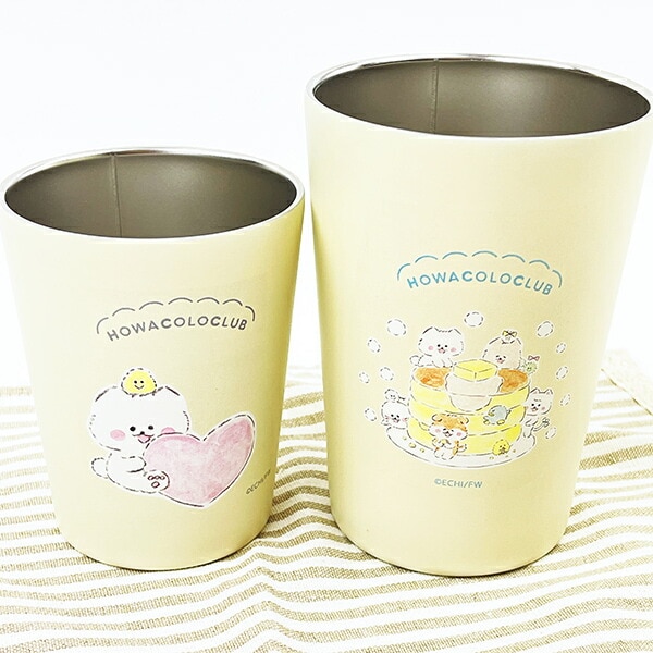 ほわころくらぶ 2WAY ステンレスタンブラー 290ml ふわころちゃん ランチ コップ