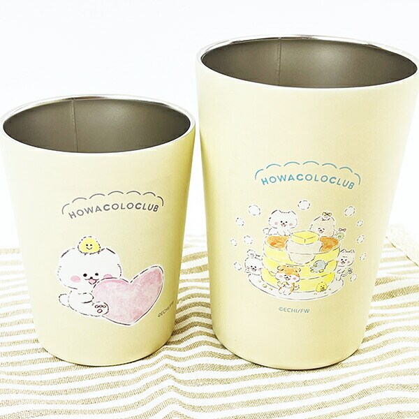 ほわころくらぶ 2WAY ステンレスタンブラー 450ml パンケーキ