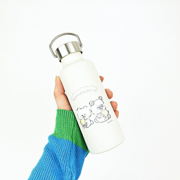 ほわころくらぶ 取手付きステンレスボトル 290ml ほわころ＆ぱんころ ランチ コップ 水筒