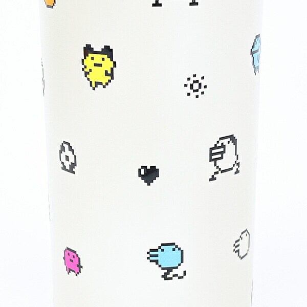 たまごっち ステンレスワンプッシュボトル (350ml) ドット 水筒 ランチ