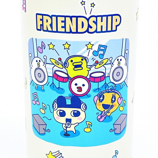 たまごっち ステンレスワンプッシュボトル (350ml) フレンドシップ 水筒 ランチ