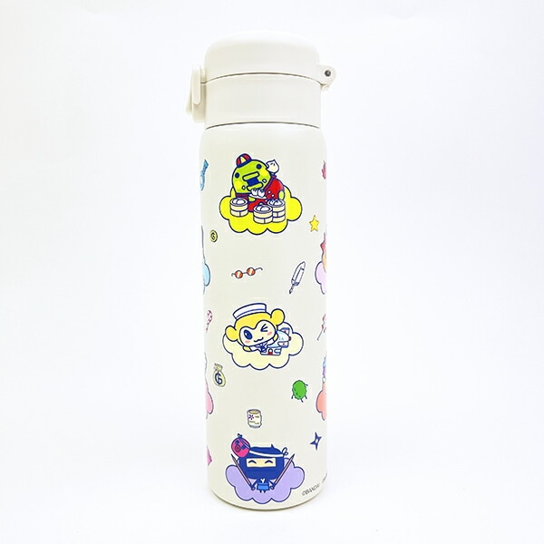 たまごっち ステンレスワンプッシュボトル (480ml) ぷちぷちおみせっち 水筒 ランチ