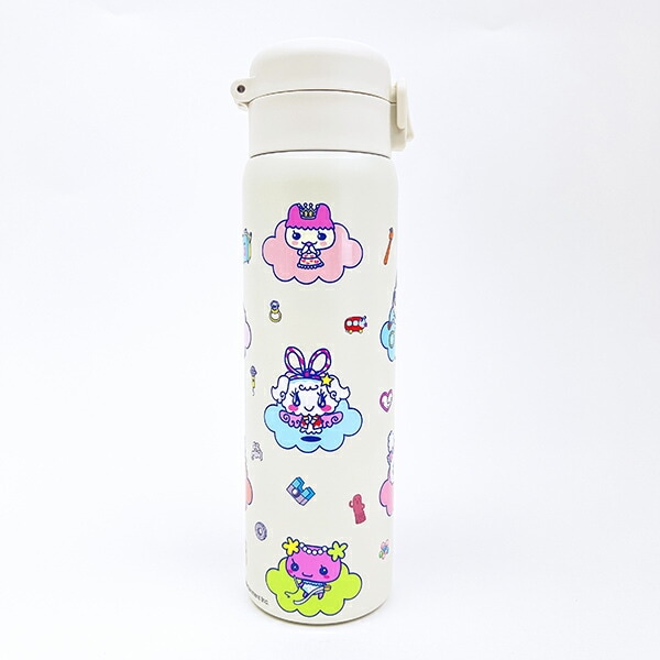 たまごっち ステンレスワンプッシュボトル (480ml) ぷちぷちおみせっち 水筒 ランチ