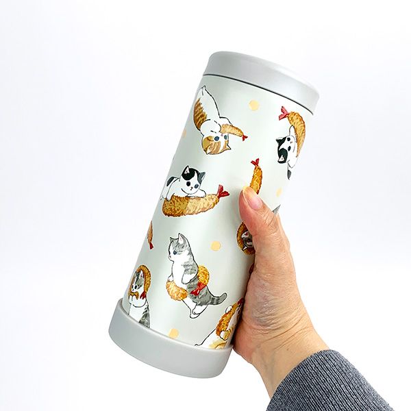 mofusand もふさんど マルチステンレスボトル 580ml（えびにゃん） ボトルホルダー タンブラー 水筒 キッチン