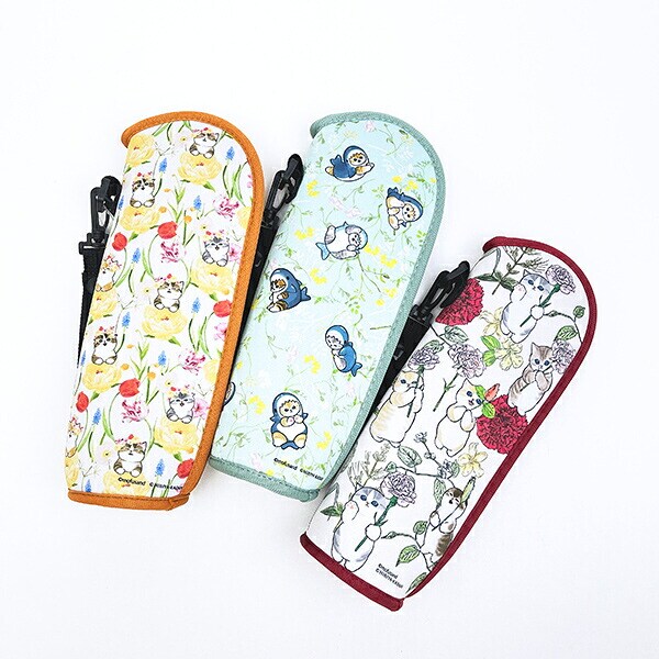 モフサンド ×日比谷花壇 ソフトボトルケース スプリング mofusand