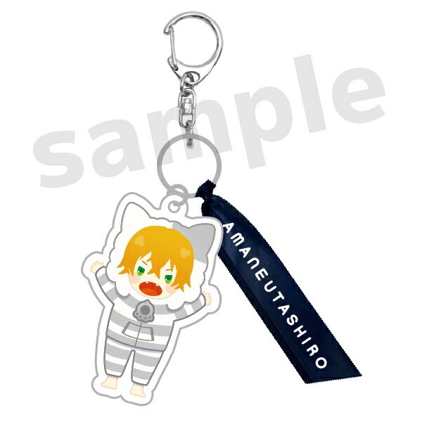 雅楽代アマネ アクリルキーホルダー がおー！ ウタシロ