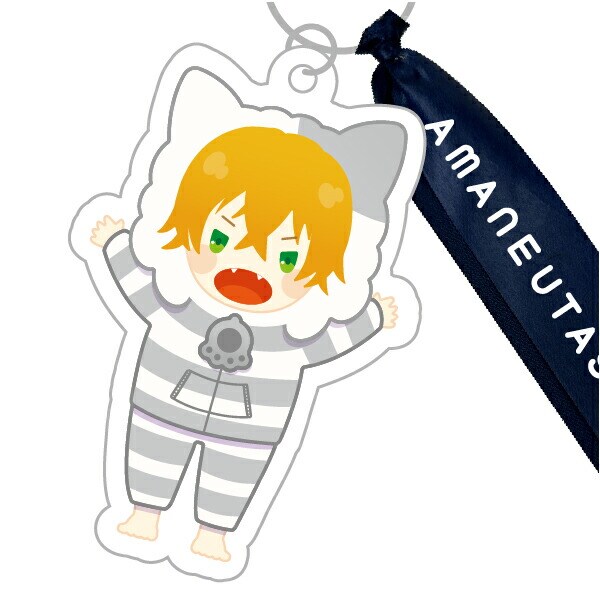 雅楽代アマネ アクリルキーホルダー がおー！ ウタシロ