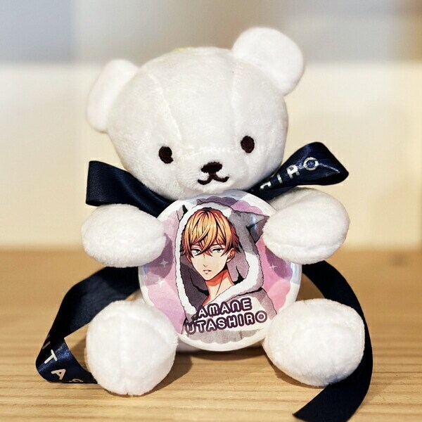 雅楽代アマネ 缶バッチベア ウタシロ