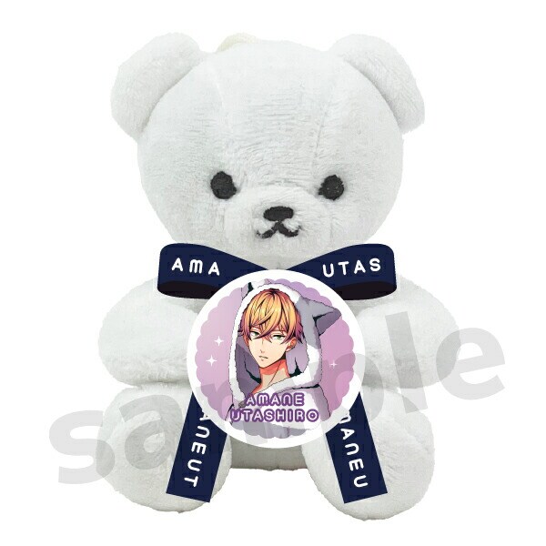 雅楽代アマネ 缶バッチベア ウタシロ