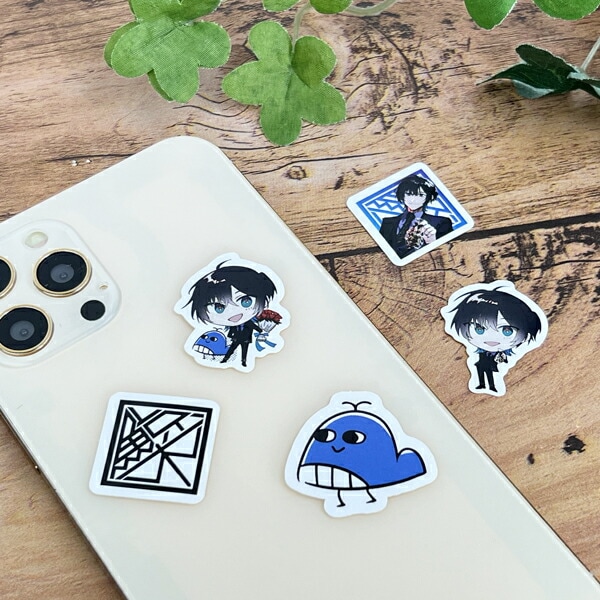 鯨木 フレークシール ステッカー