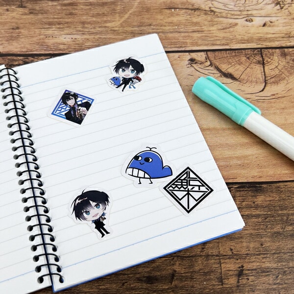 鯨木 フレークシール ステッカー