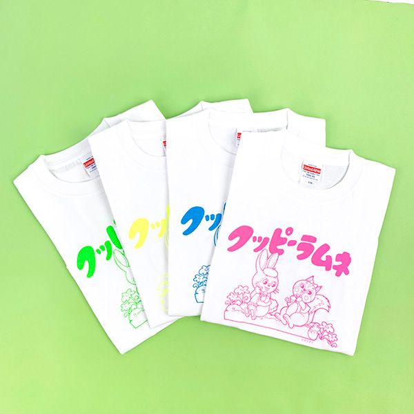 クッピーラムネ ネオンカラー Ｔシャツ キッズ グリーン 120 サマー