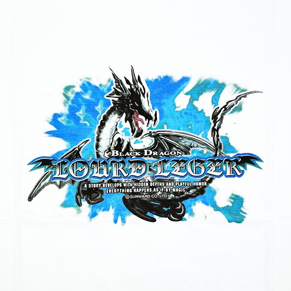 家庭科のドラゴン ブラックドラゴン ルールレジェ Tシャツ 白 アパレル