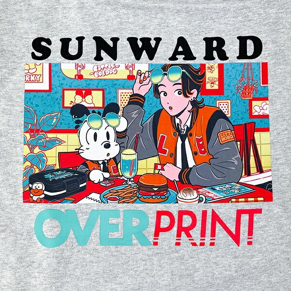 リトルボブドッグ TOMOWAKA 周年 コラボパーカー L アパレル