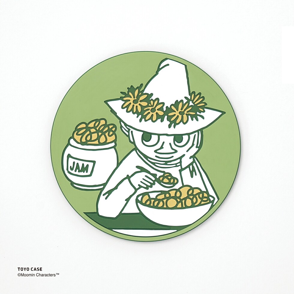 ムーミン スナフキン コースターマグネット グリーン MOOMIN
