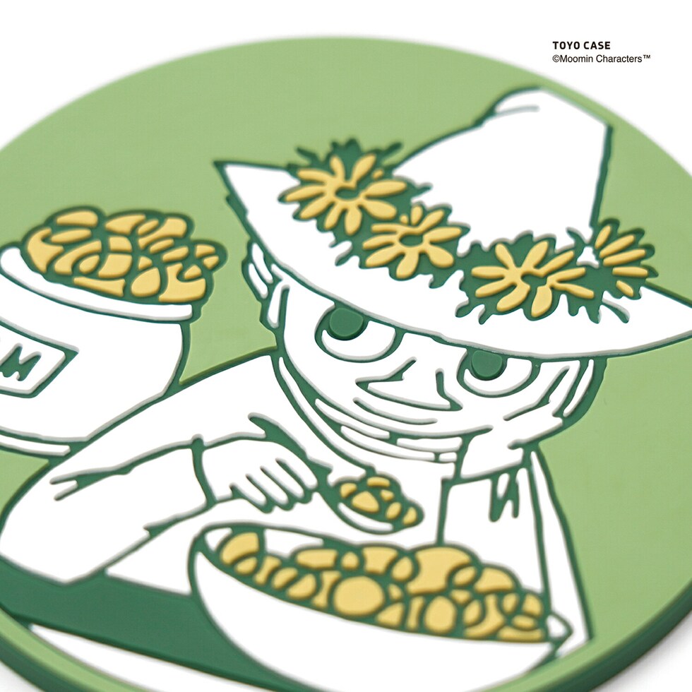 ムーミン スナフキン コースターマグネット グリーン MOOMIN