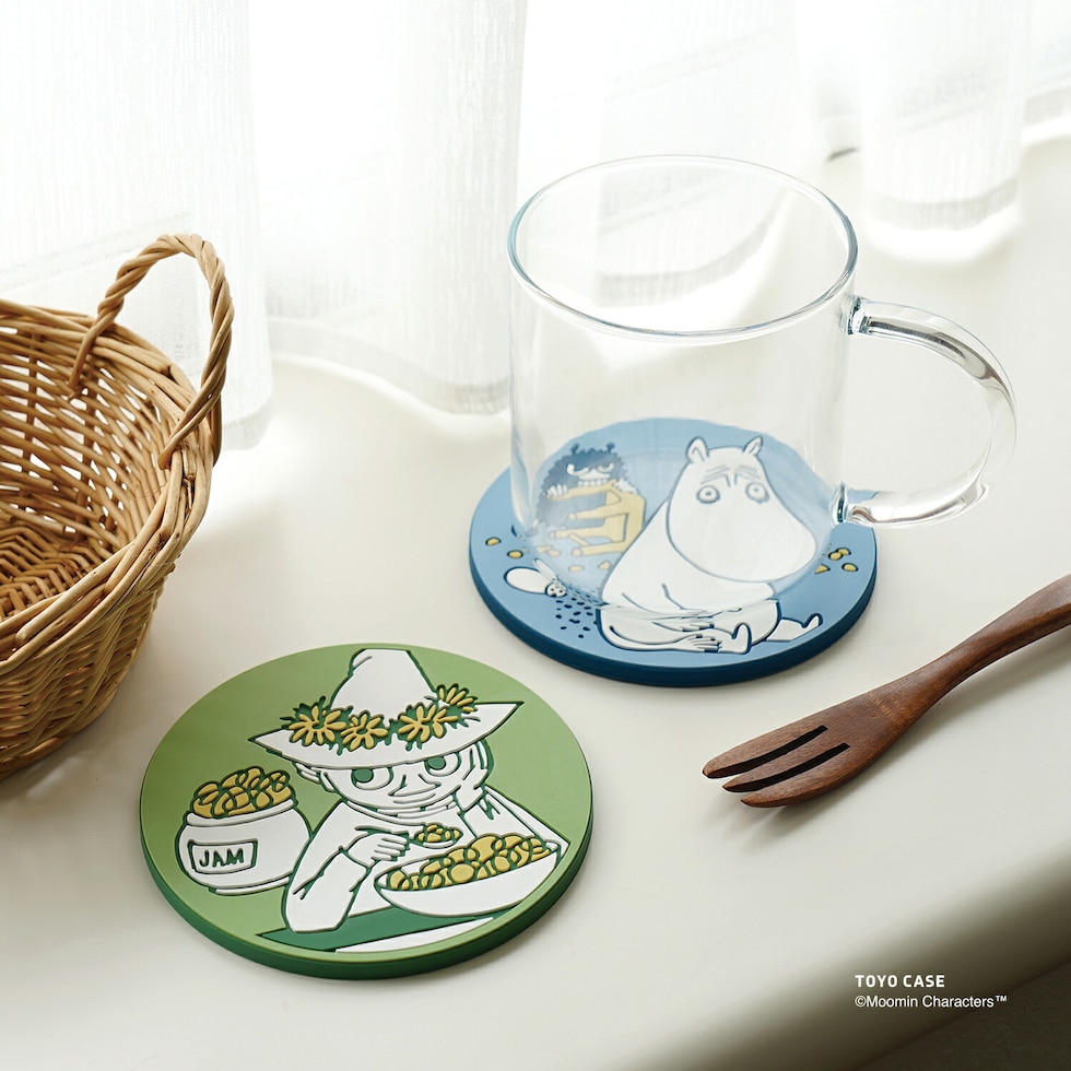 ムーミン スナフキン コースターマグネット グリーン MOOMIN