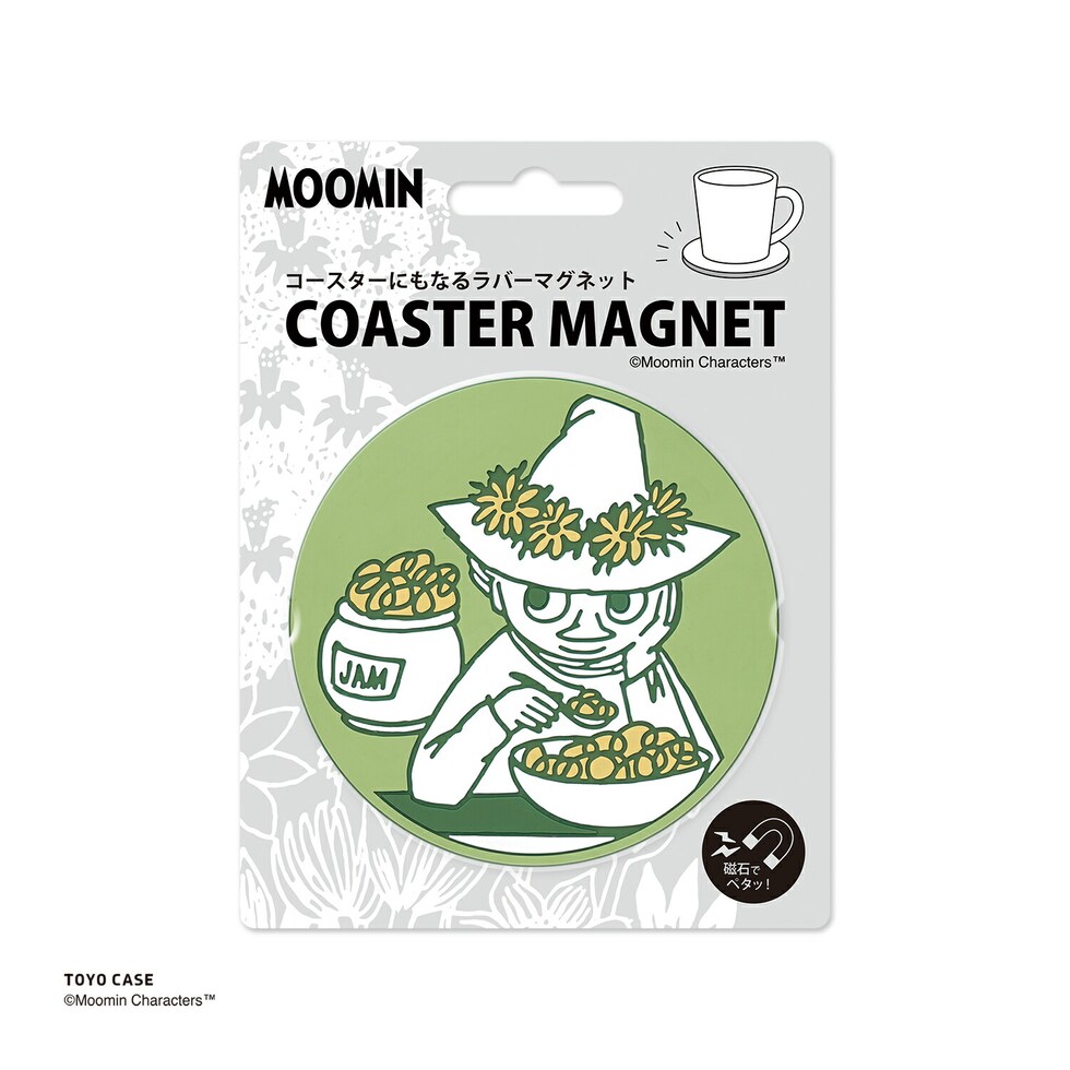 ムーミン スナフキン コースターマグネット グリーン MOOMIN