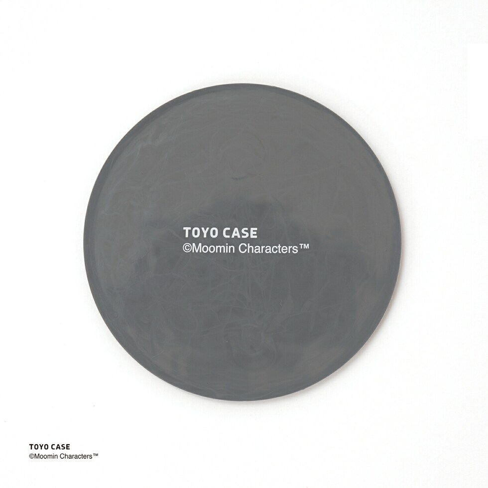 ムーミン ニョロニョロ コースターマグネット グレー MOOMIN