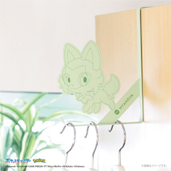 ポケットモンスター ニャオハ ドアフック (グリーン) ポケモン
