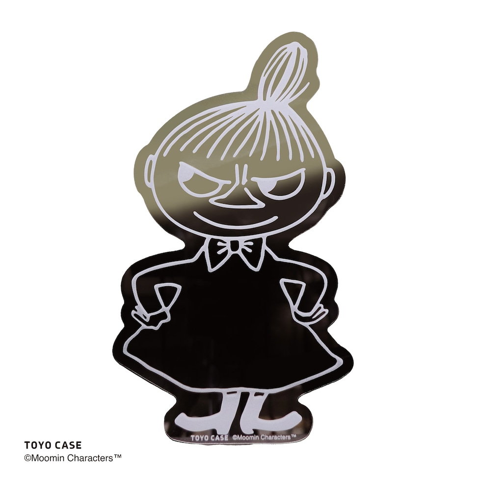 ムーミン リトルミィ ダイカットスタンドミラー 鏡 MOOMIN