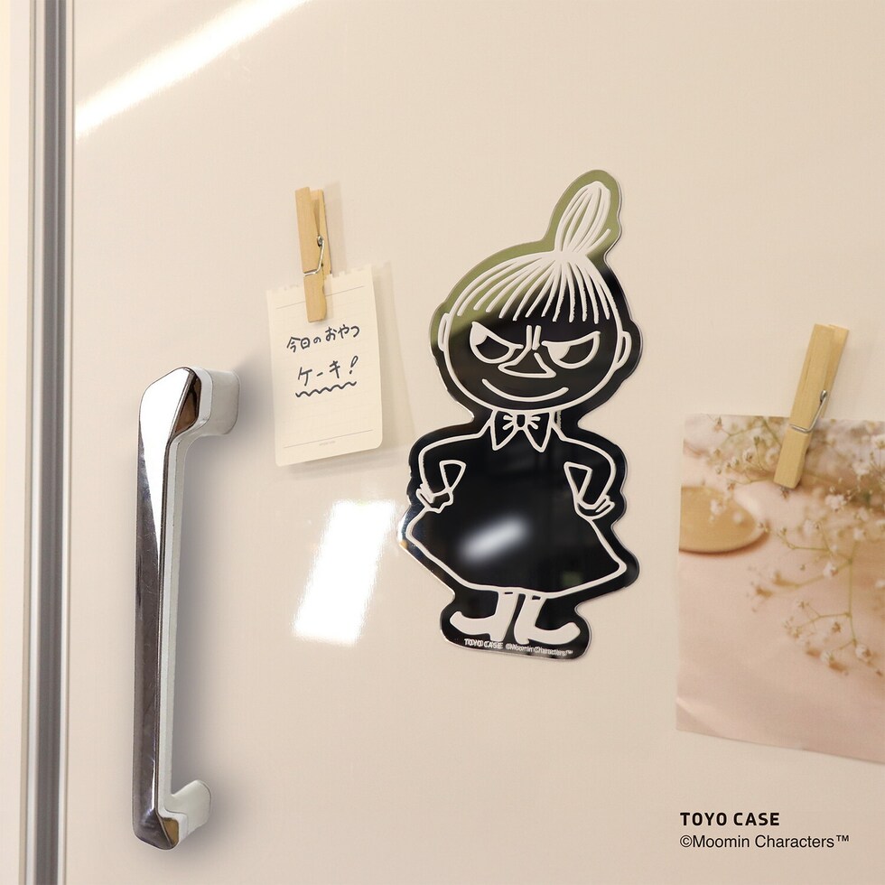 ムーミン リトルミィ ダイカットスタンドミラー 鏡 MOOMIN