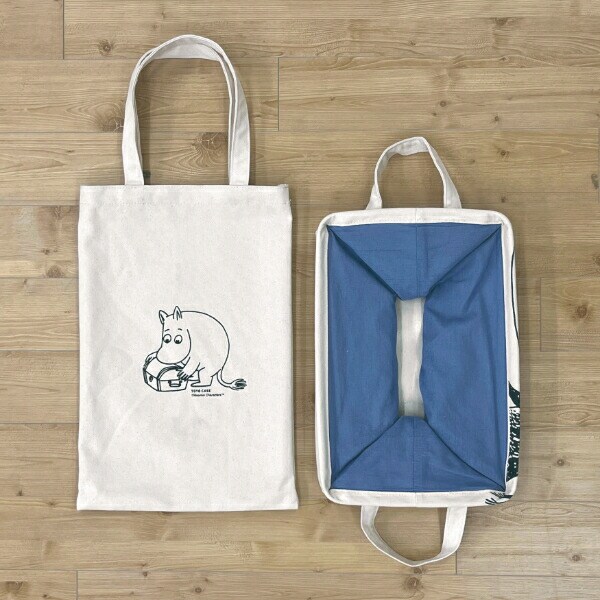 ムーミン ノルモスクエアバスケット MOOMIN