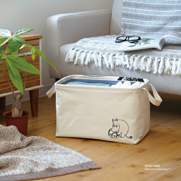 ムーミン ノルモスクエアバスケット MOOMIN