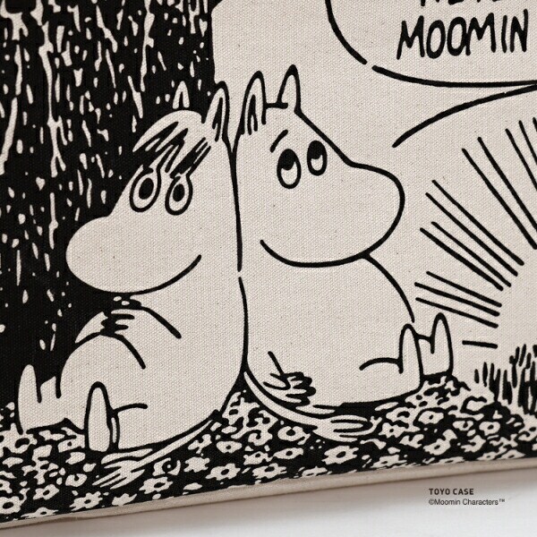 ムーミン ノルモスクエアバスケット MOOMIN