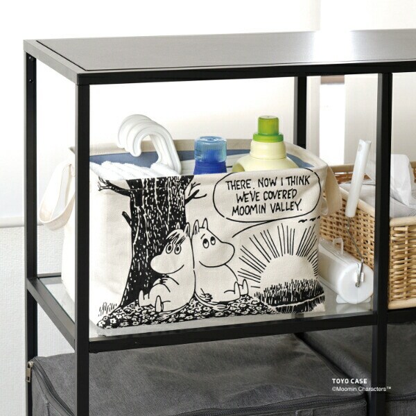 ムーミン ノルモスクエアバスケット MOOMIN