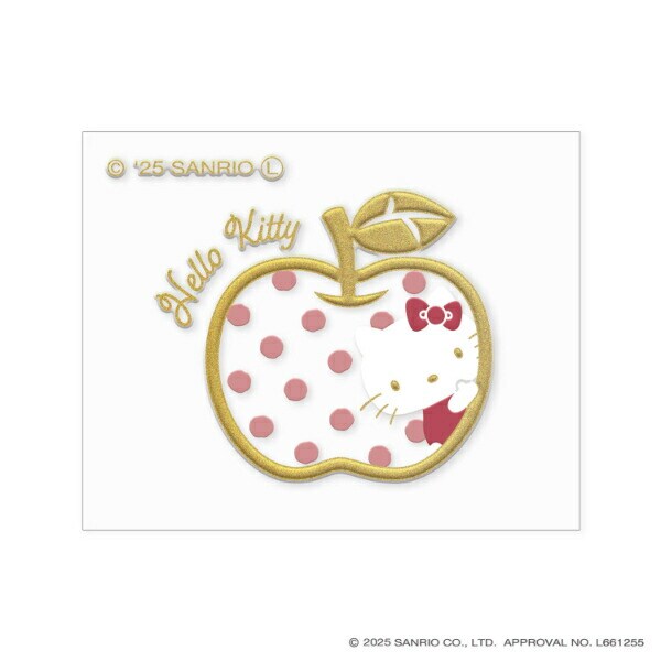 サンリオ ハローキティ 蒔絵シール ステッカー  Sanrio