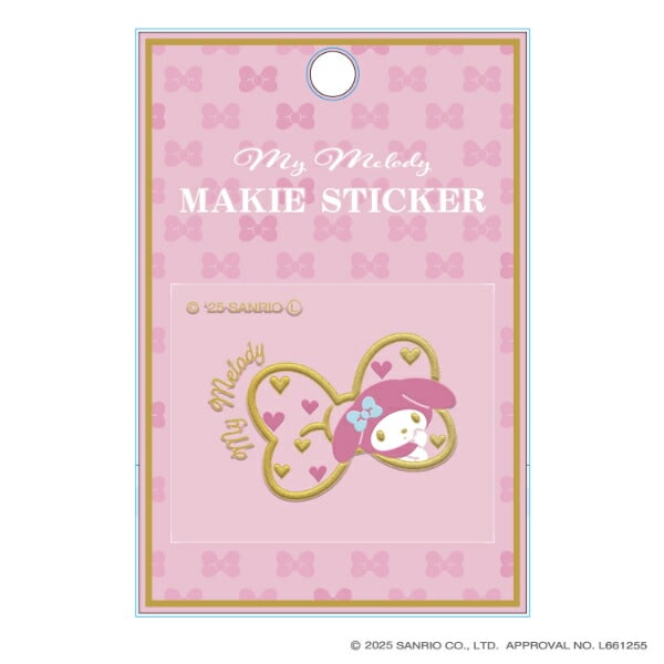 サンリオ マイメロディ 蒔絵シール ステッカー Sanrio