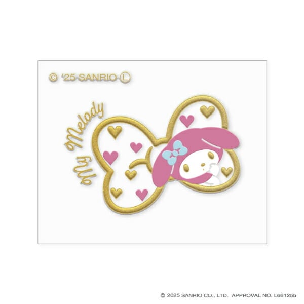 サンリオ マイメロディ 蒔絵シール ステッカー  Sanrio