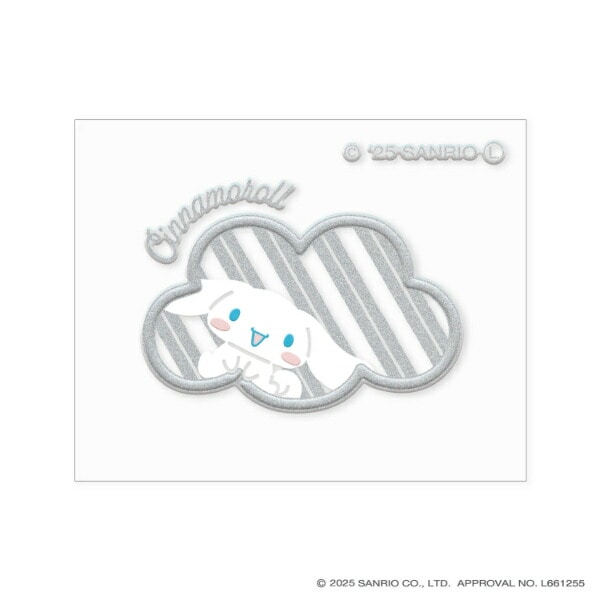 サンリオ シナモロール 蒔絵シール ステッカー  Sanrio