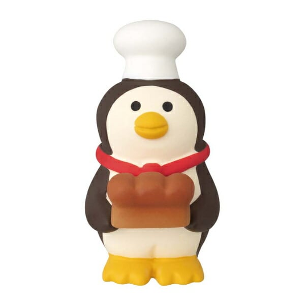 デコレ(DECOLE) コンコンブル やまねこベーカリーことりぱん パン屋の店員ペンギン フィギュア 置物