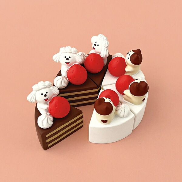 デコレ(DECOLE) コンコンブル コンコンスイーツパーラー ポイップードル チョコケーキ フィギュア 置物