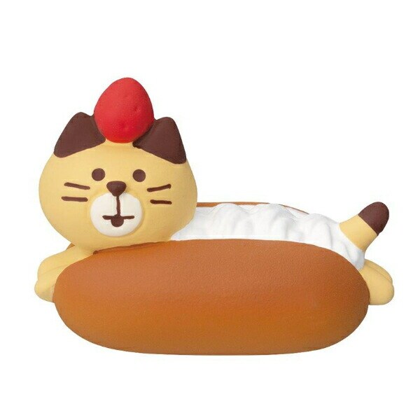 デコレ(DECOLE) コンコンブル やまねこベーカリーまったりパンまつり にゃんコッペ フィギュア 置物