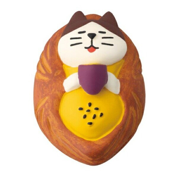 デコレ(DECOLE) コンコンブル やまねこベーカリーまったりパンまつり うっとりおいもデニッシュ フィギュア 置物