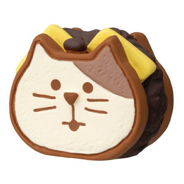 デコレ(DECOLE) コンコンブル やまねこベーカリーまったりパンまつり ねこパンサンド あんバター フィギュア 置物