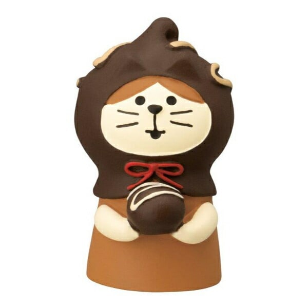 デコレ(DECOLE) コンコンブル チョコレート工場 ねこずきん ボンボンショコラ ビター フィギュア 置物