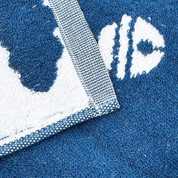 ドラえもん 雲 フェイスタオル (ネイビー)