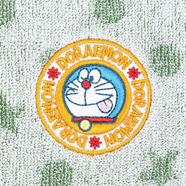 ドラえもん THEドラえもんポップ タオルハンカチ (グリーン) 日本製