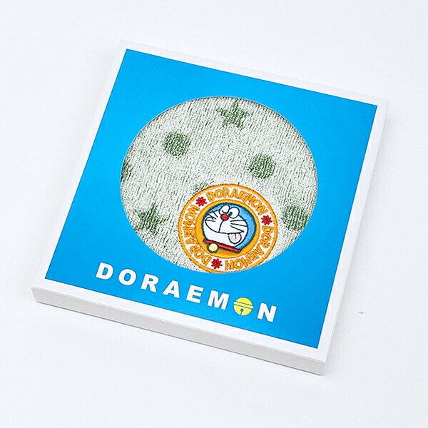 ドラえもん THEドラえもんポップ タオルハンカチ (グリーン) 日本製