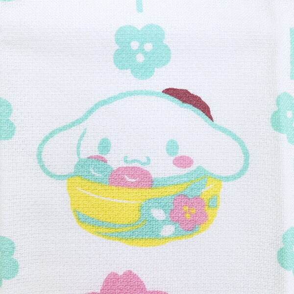 サンリオ シナモロール 和菓子 タオルてぬぐい シナモン 日本製 Sanrio