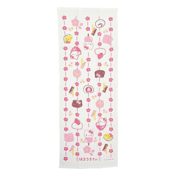 サンリオ ハローキティ 和菓子 タオルてぬぐい 日本製 Sanrio